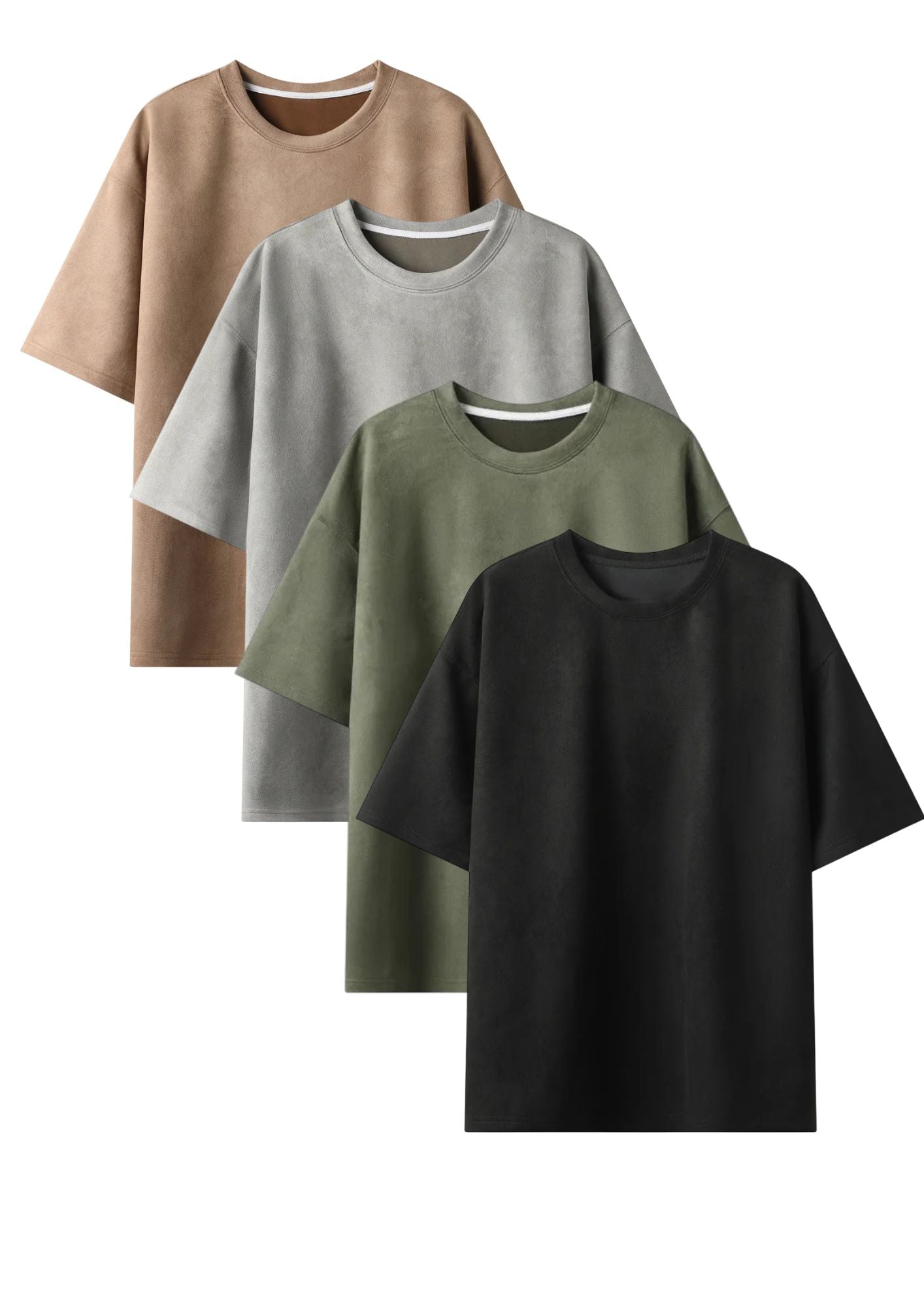 100% Cotton Heavy Oversized Solid Tshirt 240GSM – Mark Morphy
