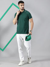 Load image into Gallery viewer, Everyday Green Polo T-Shirt
