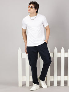 Relaxed Fit Cargos Navy