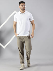 Everyday White Polo T-Shirt