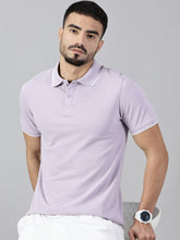 Load image into Gallery viewer, Everyday Lavender Polo T-Shirt
