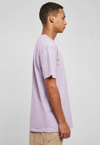 Heavyweight Oversized Solid T-Shirts Lavender