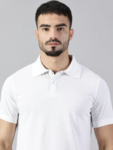 Load image into Gallery viewer, Everyday White Polo T-Shirt
