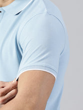 Load image into Gallery viewer, Everyday Powder Blue Polo T-Shirt
