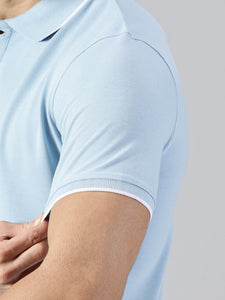 Everyday Powder Blue Polo T-Shirt