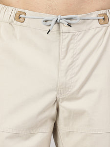 Relaxed Fit Cargos Oatmeal