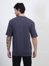 Load image into Gallery viewer, Heavyweight Oversized Solid T-Shirts Steel grey
