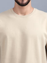 Load image into Gallery viewer, Heavyweight Oversize Solid T-Shirt Beige
