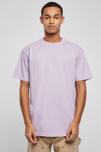 Heavyweight Oversized Solid T-Shirts Lavender