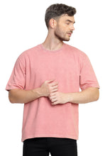 Load image into Gallery viewer, Heavyweight Oversize Stone Washed T-Shirt Onion Pink
