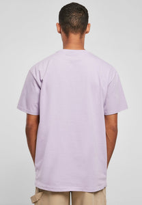 Heavyweight Oversized Solid T-Shirts Lavender