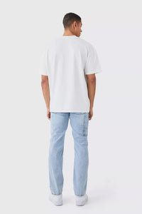 Heavyweight Oversize Solid T-Shirt White