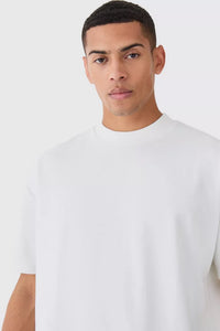 Heavyweight Oversize Solid T-Shirt White