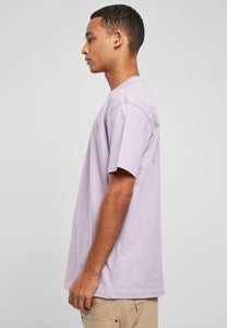 Heavyweight Oversized Solid T-Shirts Lavender