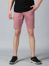 Load image into Gallery viewer, Onion Pink stretch men chino shorts
