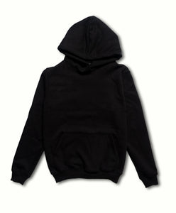 THE WARM RELAXED FIT HOODIE: BLACK