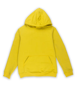 THE WARM RELAXED FIT HOODIE: MUSTURD YELLOW