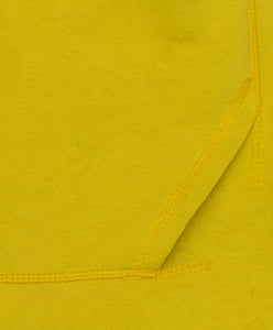 THE WARM RELAXED FIT HOODIE: MUSTURD YELLOW