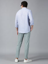 Load image into Gallery viewer, Everyday Classic Mint Blue Stretch Men Chinos
