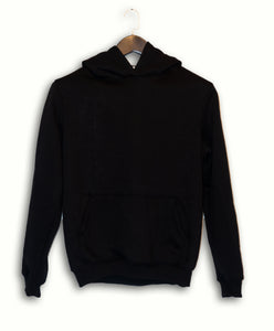 THE WARM RELAXED FIT HOODIE: BLACK