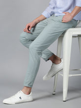 Load image into Gallery viewer, Everyday Classic Mint Blue Stretch Men Chinos
