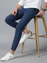 Load image into Gallery viewer, An Everyday Classic Teal Blue Stretch Men Chinos
