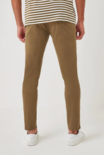 Load image into Gallery viewer, An Everyday Classic Caramel brown Stretch Men Chinos
