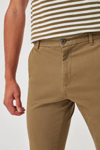 Load image into Gallery viewer, An Everyday Classic Caramel brown Stretch Men Chinos
