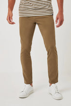 Load image into Gallery viewer, An Everyday Classic Caramel brown Stretch Men Chinos
