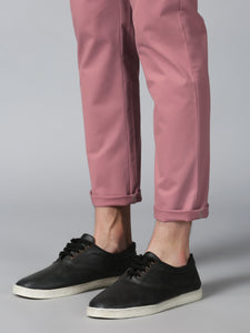 An Everyday Classic Onion Pink Stretch Men Chinos