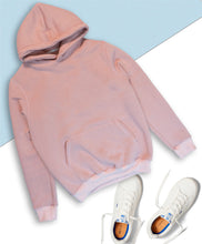 Load image into Gallery viewer, THE WARM RELAXED FIT HOODIE:ONION PINK
