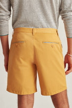 Load image into Gallery viewer, Mustard stretch men chino shorts
