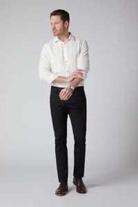 An Everyday Classic Black Stretch Men  Chinos - Mark Morphy