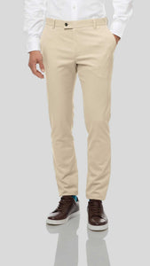 An Everyday Classic Stone Stretch Men Chinos