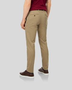 An Everyday Classic Khaki Tan Stretch Men Chinos - Mark Morphy