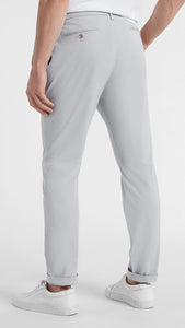 An Everyday Classic Ash Grey Stretch Men Chinos